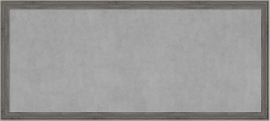 Amanti Art Grey Framed Magnetic Board 23x51 Oversize Vision Board by AmantiArt