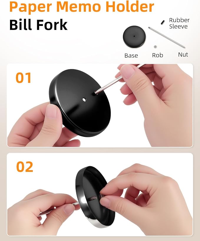 4 Pcs Desk Receipt Holder - Image 6