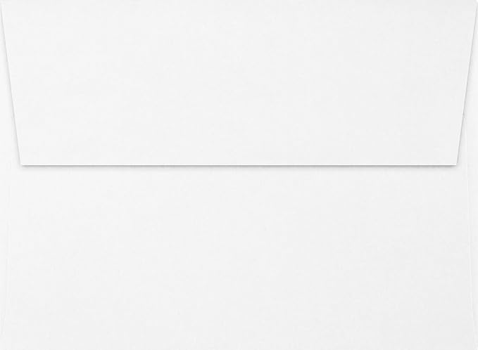 LUXPaper A7 Invitation Envelopes | Peel & Press | 5 1/4" x 7 1/4" | White | - Image 2