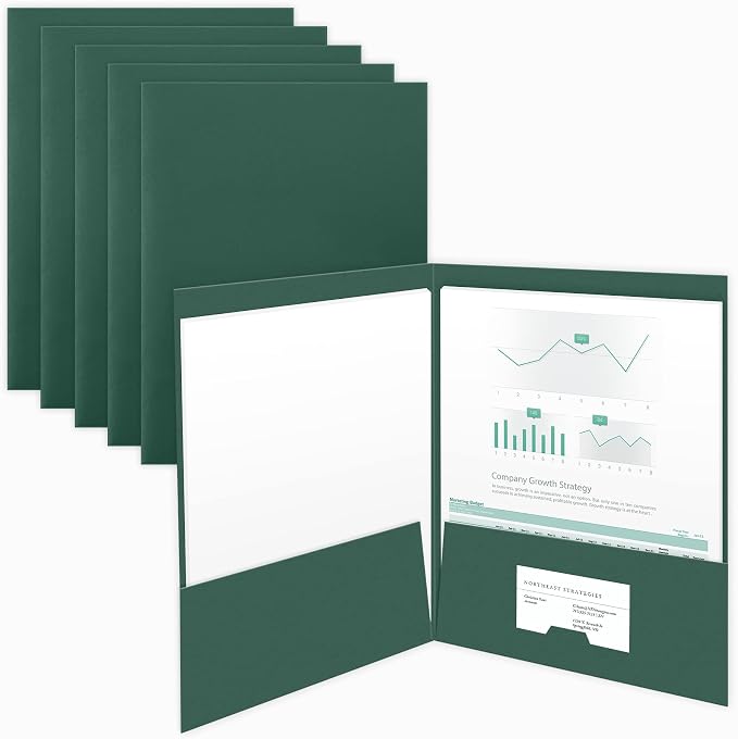 The Gallery Collection, Two Pocket Presentation Folders, Important Documents & by TheGalleryCollection