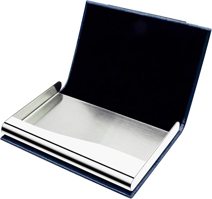 Padike Business Card Holder, Faux Leather Wallet - Image 4