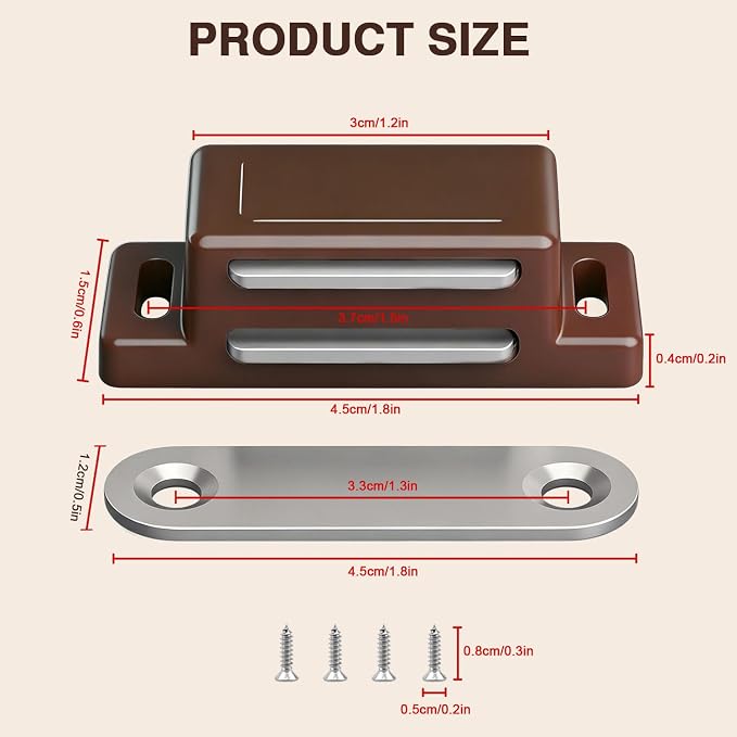QEDT Cabinet Magnetic Latch - Image 3