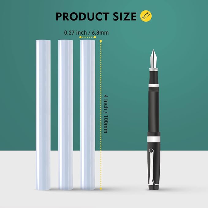 Magicfly Hot Glue Gun Sticks, Huge Pack of 800, 6 lbs, 4 Inch Long and 0.27 Inch Diameter Mini Hot Melt Glue Sticks, Compatible with Most Glue Guns, for DIY Craft Projects and Sealing-DeskLoop Office