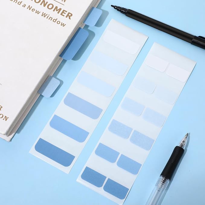300 Pcs Sticky Index Book Tabs Bible Tabs Gradient Repositionable Page Tab - Image 7