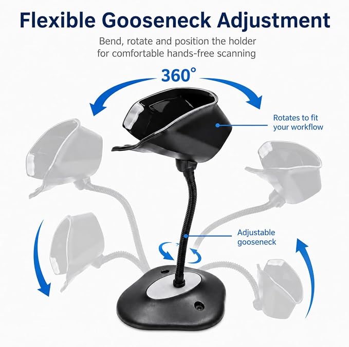 Barcode Scanner Stand Holder Compatible - Image 3