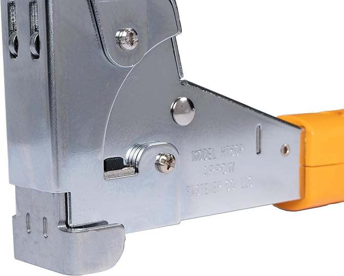 Arrow HT50 Heavy Duty Hammer Tacker, Chromed-Steel Manual Stapler - Image 8