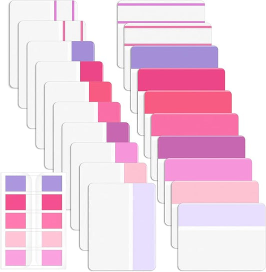 Mr. Pen- Sticky Index Tabs, 500 Pcs, 21 Sets, Colorful Sticky Tabs for Notebooks, Page Markers, Page Tabs for Binders, Page Tabs Sticky Tabs for Books, Notebook Tabs, Book Sticky Tabs for Notebooks-DeskLoop Office