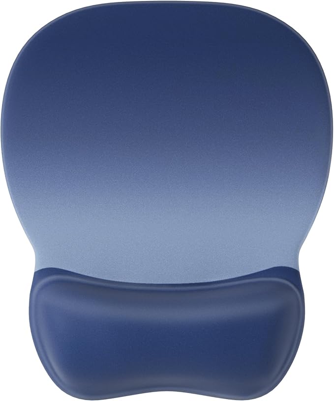MROCO Ergonomic Mouse Pad with Gel Wrist Rest, 9.4 x 8.1 in, Gel Wrist Comfort by MROCO