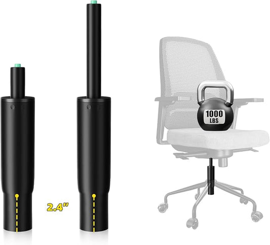 7 Inches to 11 Inches Short Office Chair Cylinder Replacement, Heavy Duty 1000 by MasteryMart