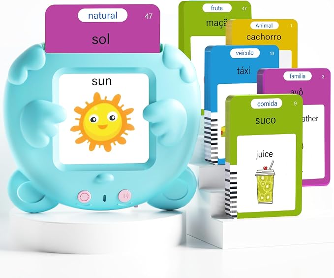 Portuguese and English Talking Flash Cards by ANhovno
