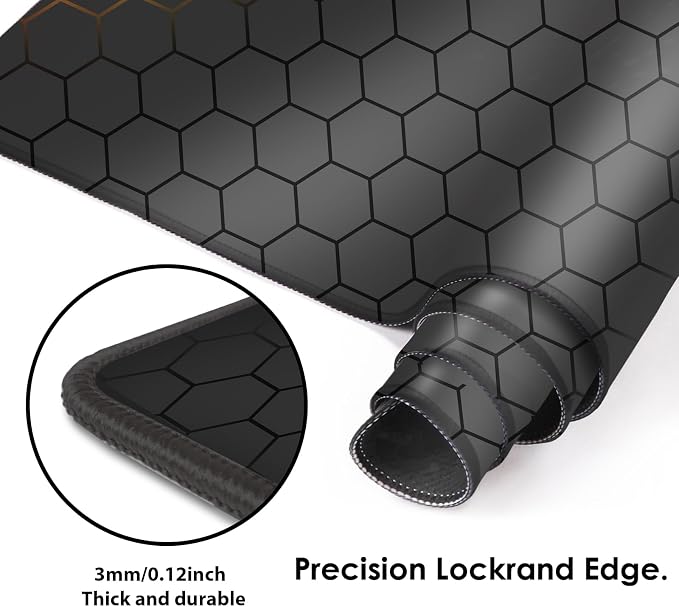 Galdas Mouse Pad for Gaming, XXL XL Large Mouse Mat Long Extended Mousepad Desk - Image 4