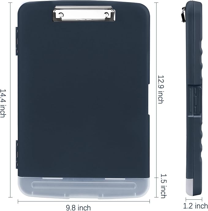 Meiikun Plastic Storage Clipboard, Clipboards - Image 2