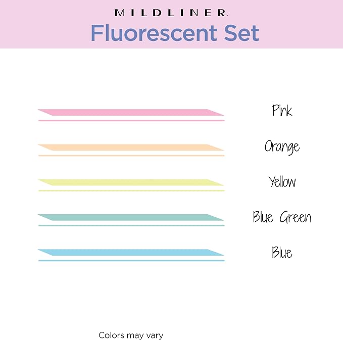Zebra Pen Mildliner Dual-Tip Highlighter Marker Set, Broad and Fine Point Tips - Image 3