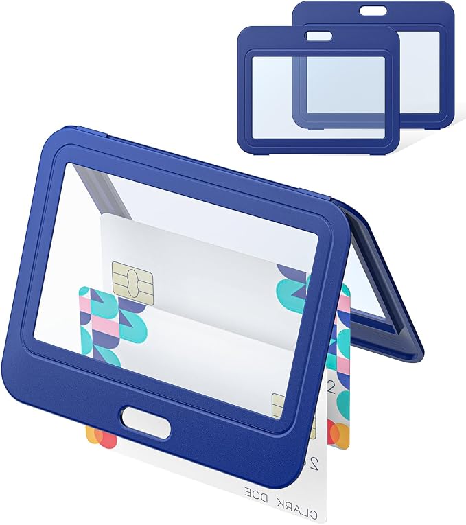 Uniclife 3 Pack ID Badge Holder by UnicLife
