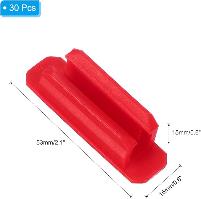 PATIKIL Pen Holder for Desk, 30 Pack Adhesive Pencil Holders Silicone Pencil - Image 2