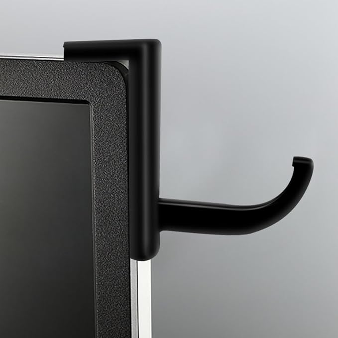Mudder 4 Pack Monitor Hooks Headphone Headset Hanger Monitor Stand Holder - Image 4