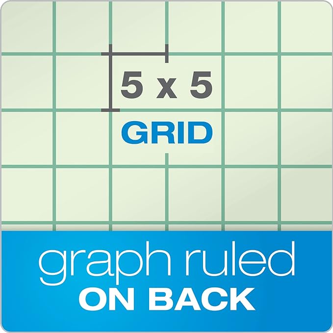 TOPS Engineering Notebooks, Graph Notebooks, 3 Pk Quad Ruled Pad, 8-1/2" x 11" - Image 2