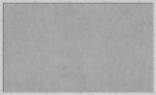 Amanti Art Silver Framed Magnetic Board 25x41 Large Vision Board by AmantiArt