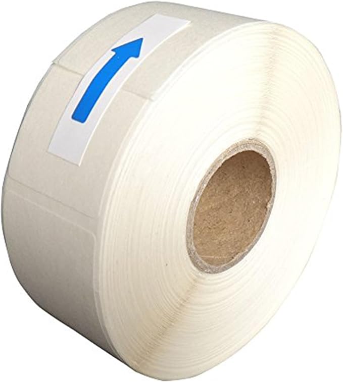 L LIKED Blank White 1 x 2 Inch Dissolvable Labels - Image 4