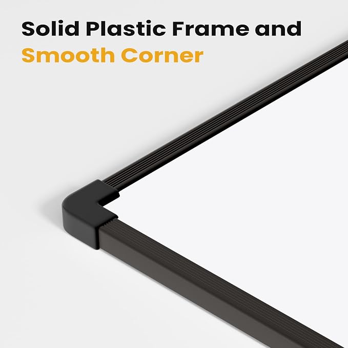 Black Frame Small Dry Erase Board - Image 5