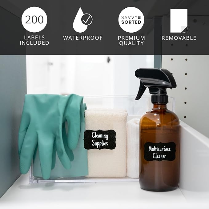 200 Chalkboard Labels for Containers - Image 2