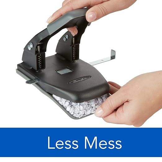 Swingline 2 Hole Punch, 28 Sheet Capacity Hole Puncher, Paper Punch, Low Effort - Image 6