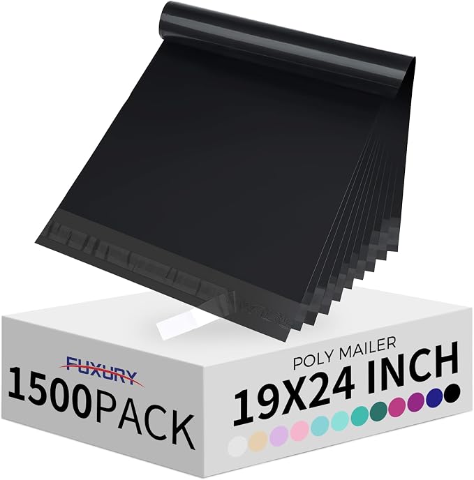 Fuxury 19x24" 1500pcs Shipping Bags Poly Mailers by Fuxury