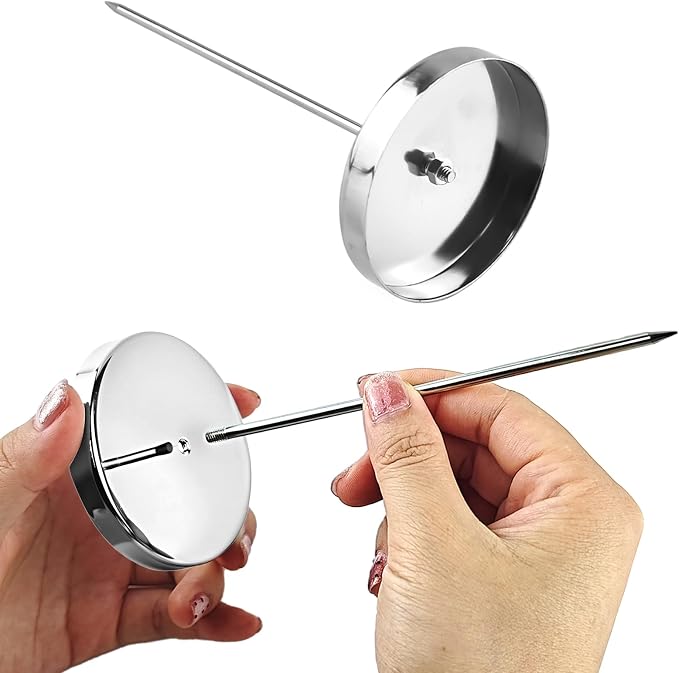 2Pcs Stainless Steel Receipt Holder & Ticket Stabber, Receipt Spike, Bill Fork - Image 5