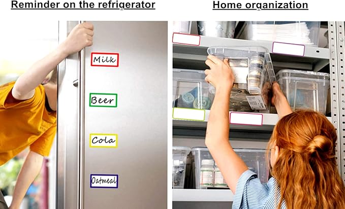 32pcs Magnetic Dry Erase Labels, Reusable Strong Magnet Magnetic Name Tags - Image 5