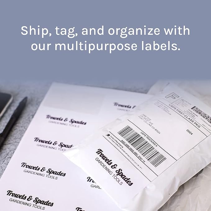 Premium Label Supply White Sticker Address Labels – 2" x 4" – Laser/Inkjet - Image 6