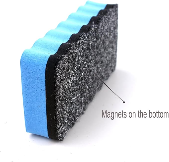 4 Pack Magnetic White Board Eraser - Image 3