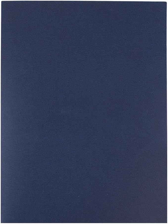 JAM PAPER Two Pocket Textured Linen Presentation Folders - Image 5