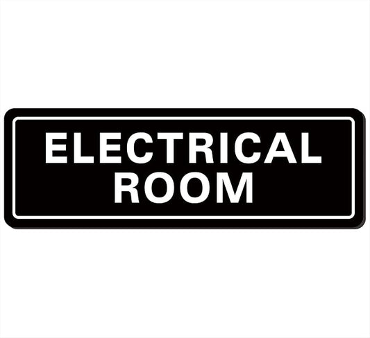 Electrical Room Sign by Unknown