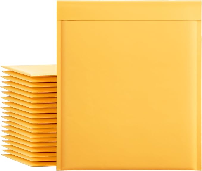 UCGOU Large Kraft Bubble Mailers 12x16 Inch Usable Size 12x15 Inch 40 Pack by UCGOU