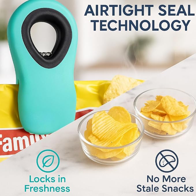 Mr. Pen- Magnetic Chip Clips, 6 Pack, Airtight Seal | Reusable Bag Closers - Image 3