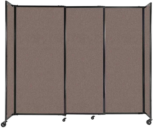 Versare Straightwall Sliding Portable Wall Partition | Freestanding Office by VERSARE