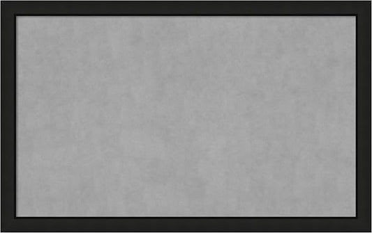 Amanti Art Black Framed Magnetic Board 27x43 Large Vision Board by AmantiArt