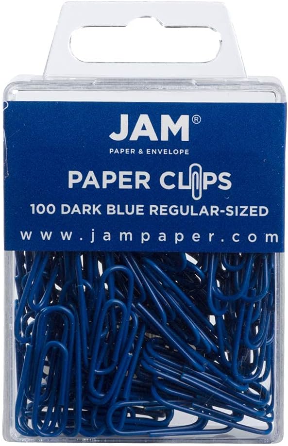 JAM PAPER Colorful Standard Paper Clips by JAMPaper