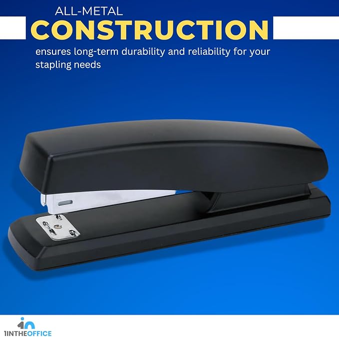 1InTheOffice Office Stapler for Desk, Heavy Duty Desk Stapler, 20 Sheets - Image 3