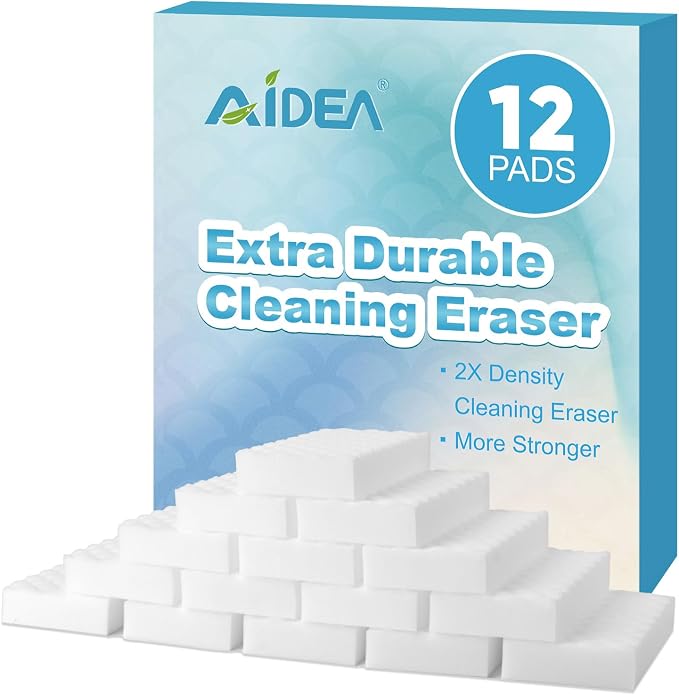 AIDEA Magic Sponges Cleaning Eraser, 2X Density Stronger Sponge by AIDEAHOME