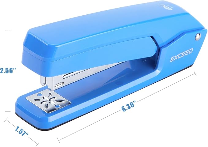 Deli/EZWORK Swing-Arm Swivel Stapler, 25 Sheets Capacity, 360 Degree Rotate - Image 6