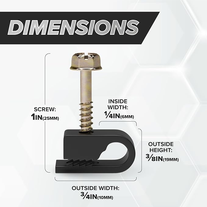THE CIMPLE CO Single Cable Clips - Image 7