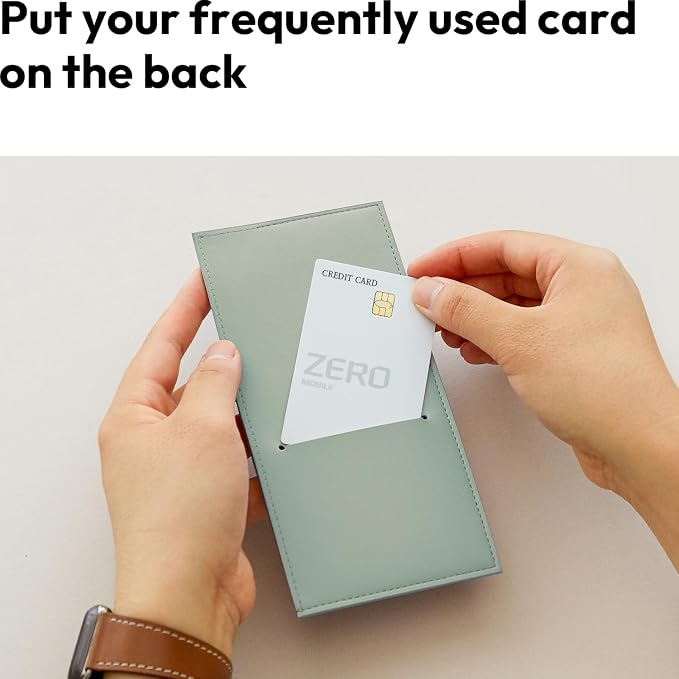 carrotez PU Leather Card and Cash Envelope - Image 2