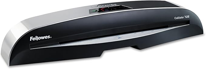 Fellowes Callisto 125 Laminator, 12.5-Inch (57291), Silver/Black-DeskLoop Office