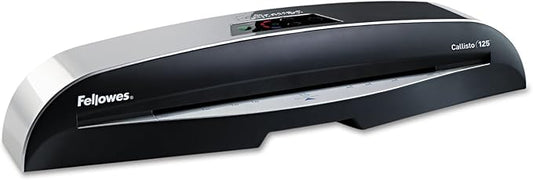 Fellowes Callisto 125 Laminator, 12.5-Inch (57291), Silver/Black-DeskLoop Office