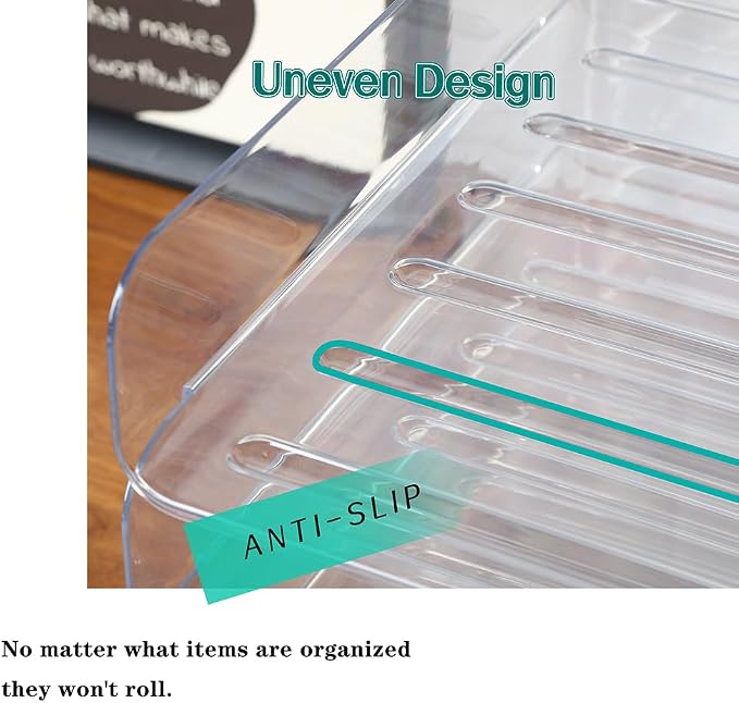 3 Tiers Stackable A4 Paper Trays, Office Desk File Holder, Tidy File Document - Image 7
