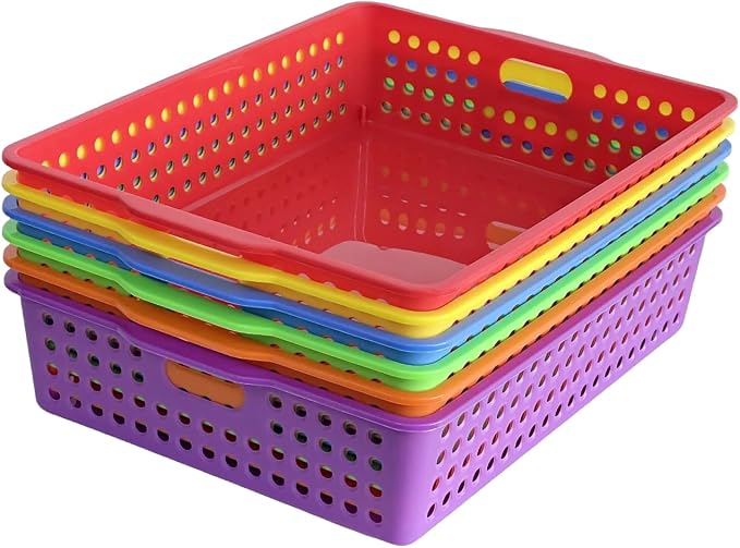RAUVOLFIA 6 Pack Plastic Turn in Paper Trays - Image 3