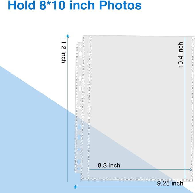 Sooez 30 Pack Heavy Duty Photo Sleeves - Image 2