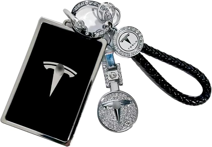 for Tesla Key Card Holder Bling Key Chain Card Key Holder by Tesheer