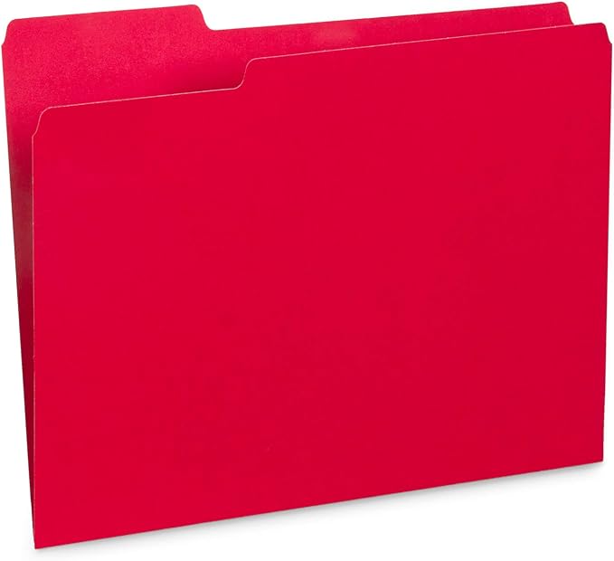 File Folder, 1/3 Cut Tab, Letter Size, 100 Per Box - Image 5